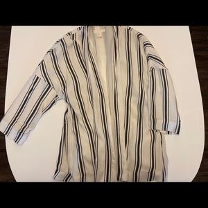 H&M Striped Blazer (oversized)